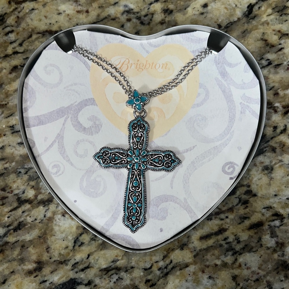 Brighton cross necklace